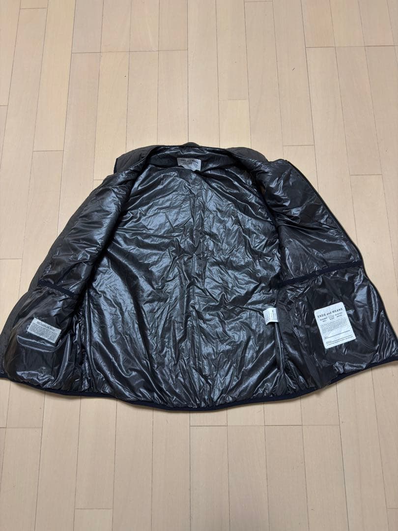 ends and means Tactical Puff Vest エンズ