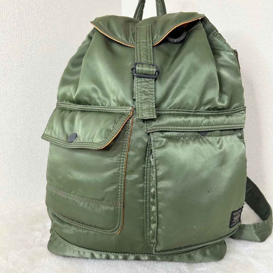 ✨激レア✨ポーター リュック バッグパック デイパックセージグリーン 廃盤品