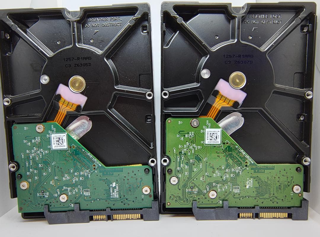 【3TB】× 2台組【計6TB】　内蔵型ハードディスクドライブ WD Blue