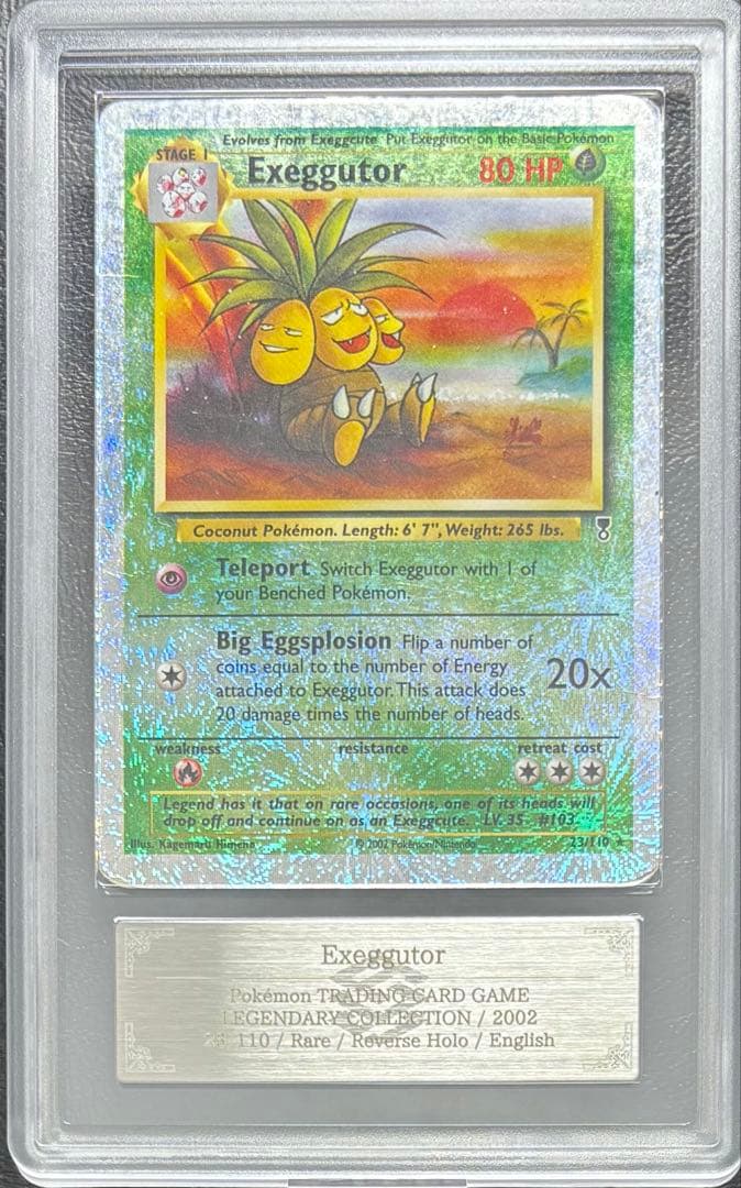 【ARS AU 真贋鑑定】ナッシー 英語 リバホロ 23/110