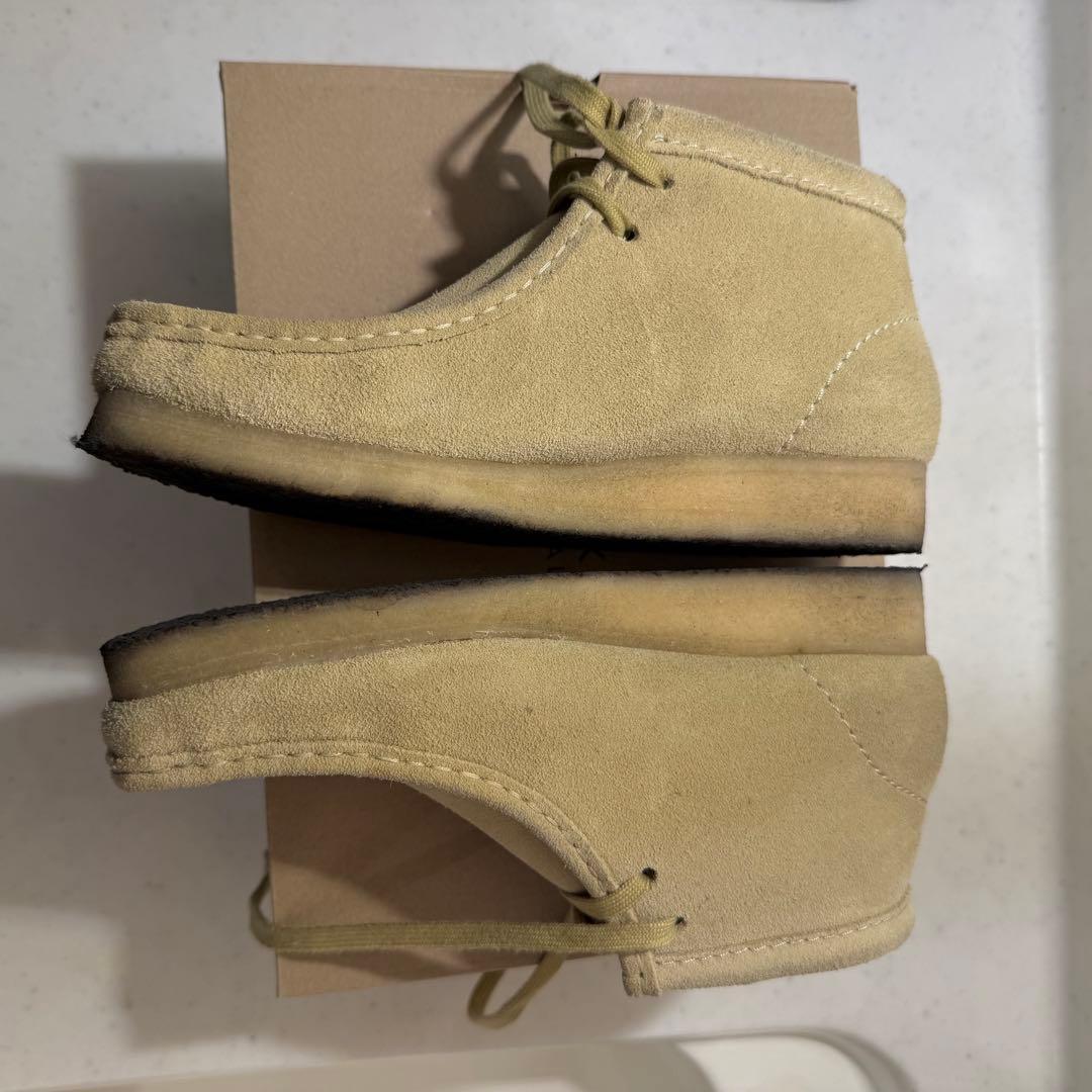 クラークス Clarks ワラビー メープルスエード ベージュ 39