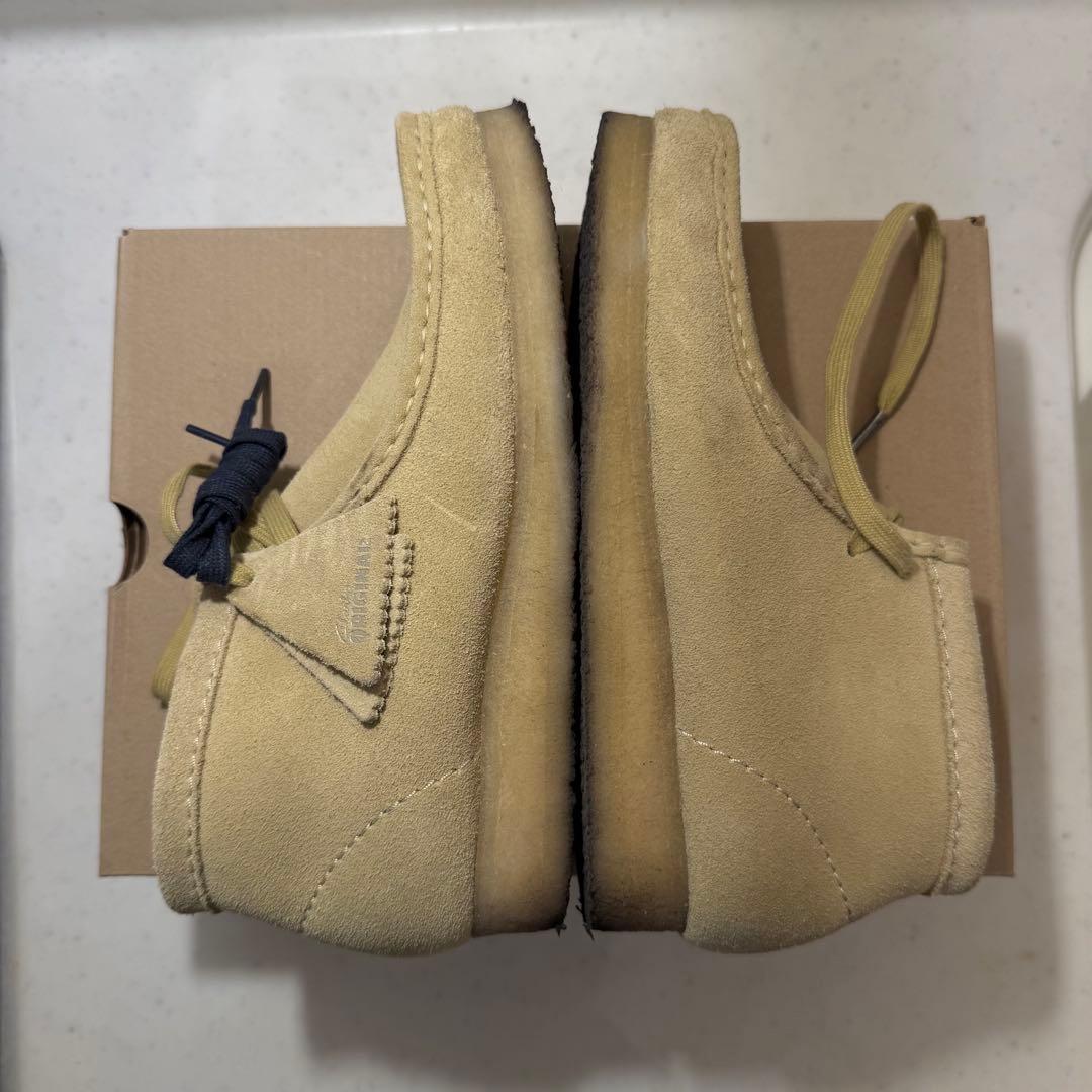 クラークス Clarks ワラビー メープルスエード ベージュ 39