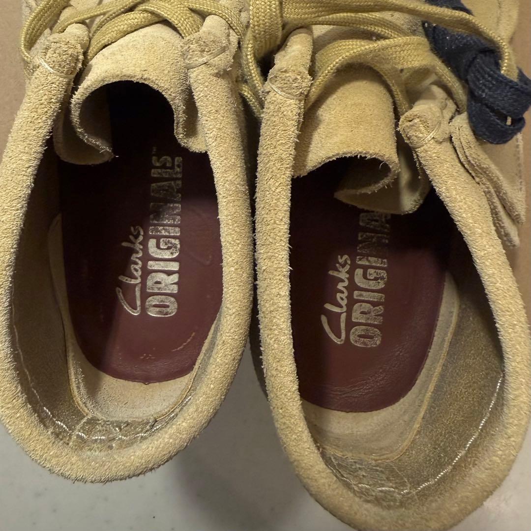 クラークス Clarks ワラビー メープルスエード ベージュ 39