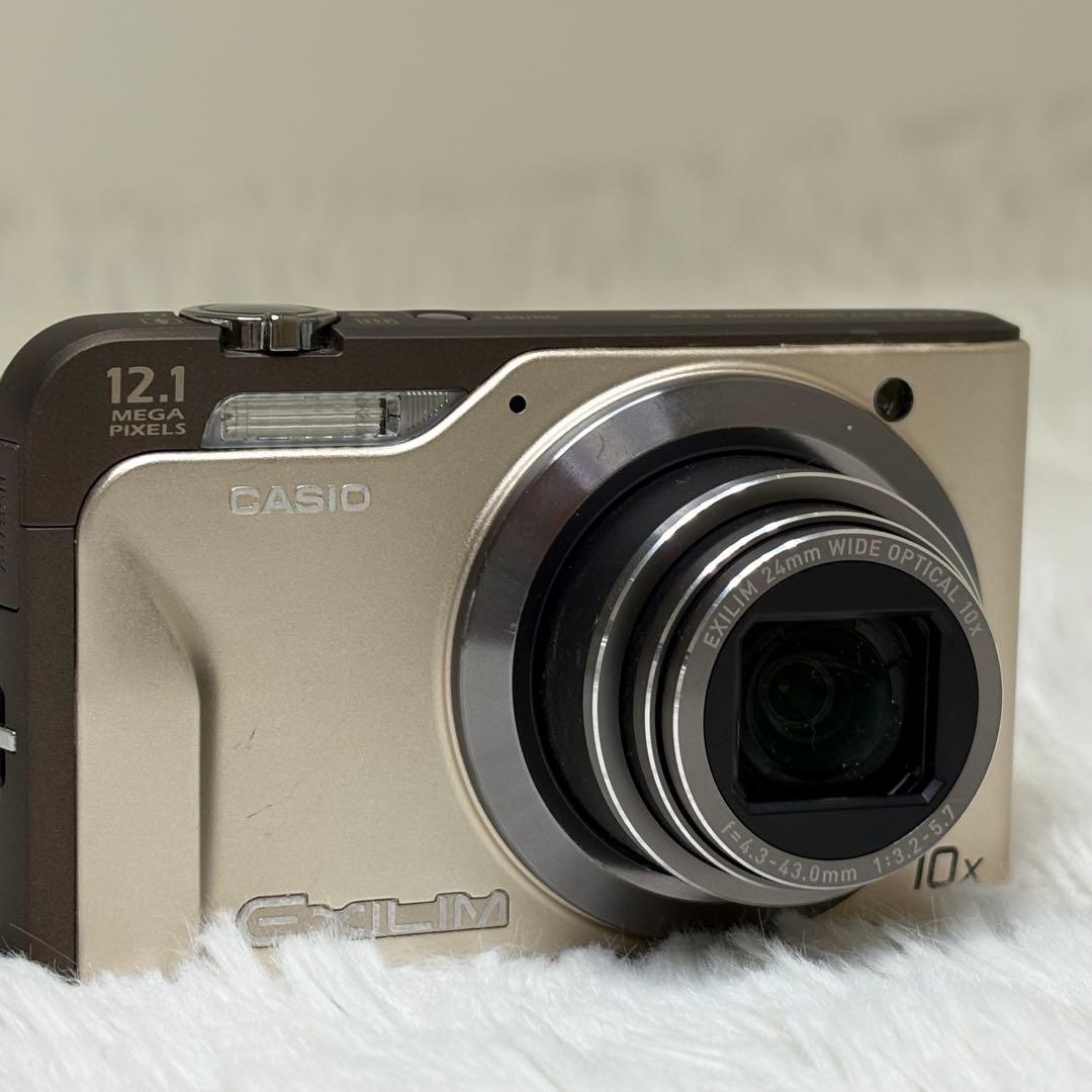 CASIO カメラ　エクシリム　EX-H10 ゴールド コンデジ　動作品