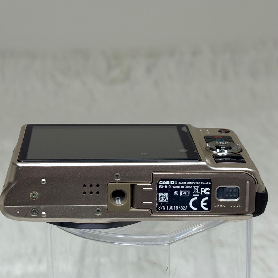 CASIO カメラ　エクシリム　EX-H10 ゴールド コンデジ　動作品