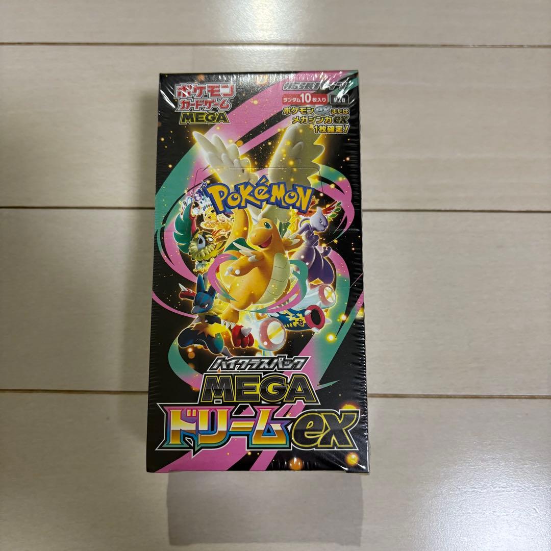 MEGAドリームex シュリンク付き 1box 新品未開封