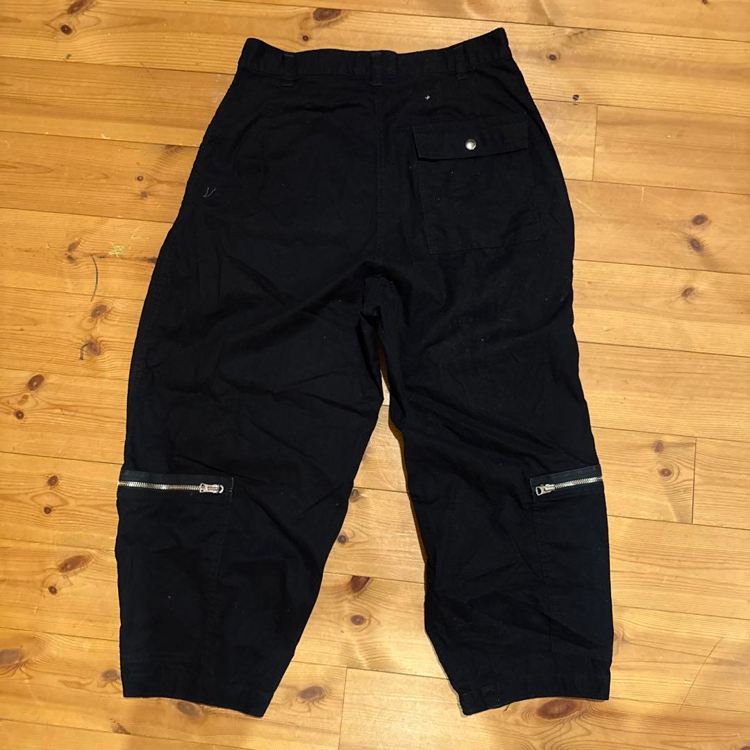 STRANGE TRIP ブラックワークパンツ