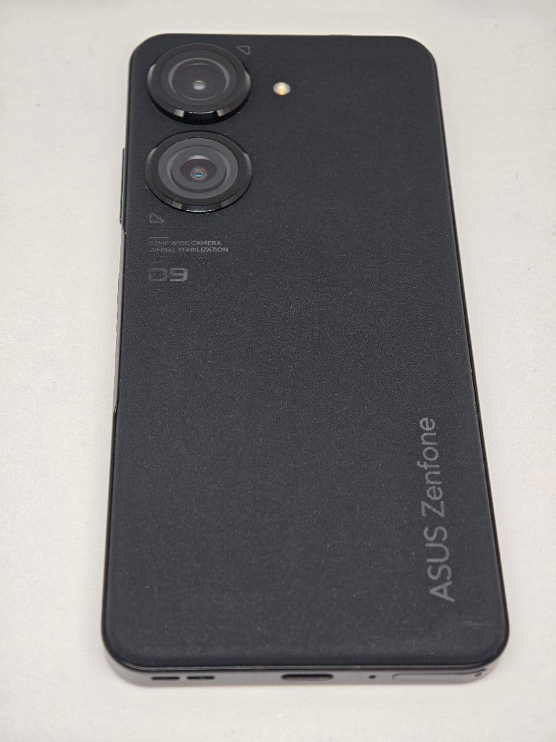 Zenfone 9 ミッドナイトブラック/国内版/8GB/128GB