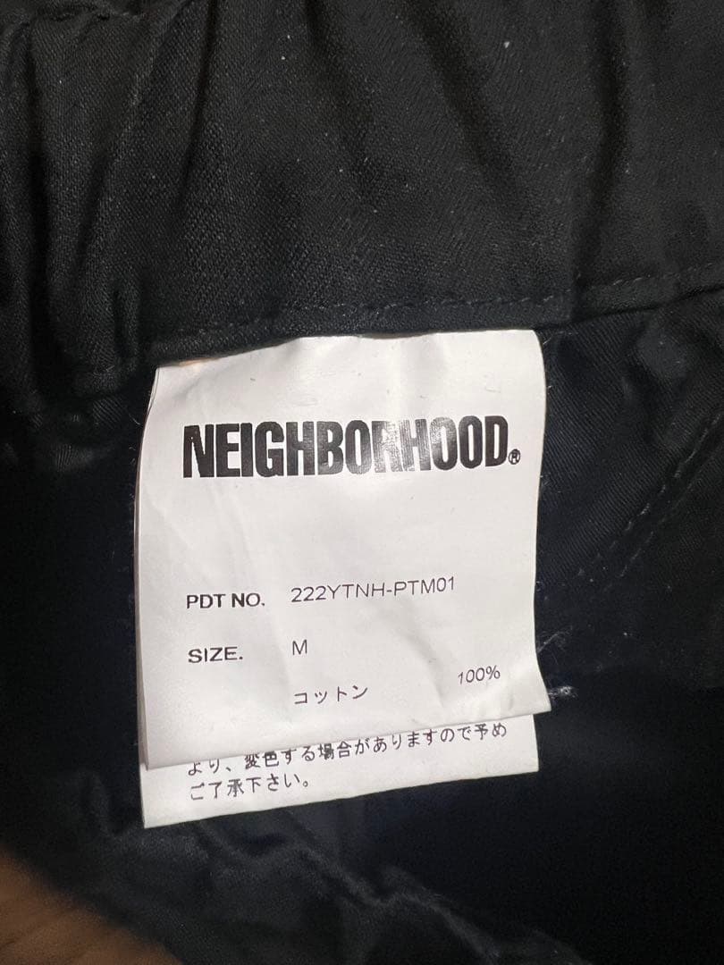 ネイバーフッド　ワイドカーゴパンツ　ブラック黒　M
