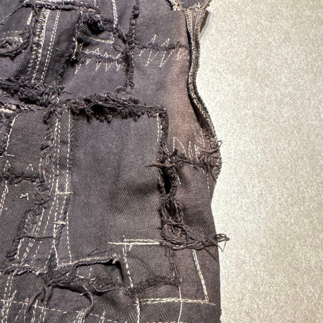 Anrealage ベスト　パッチワーク　ツギハギ　デニム　コレクション