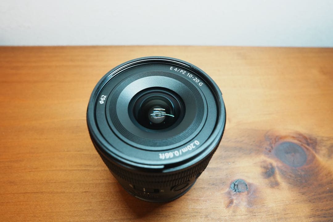 Sony E PZ 10-20mm F4 G ズームレンズ SELP1020