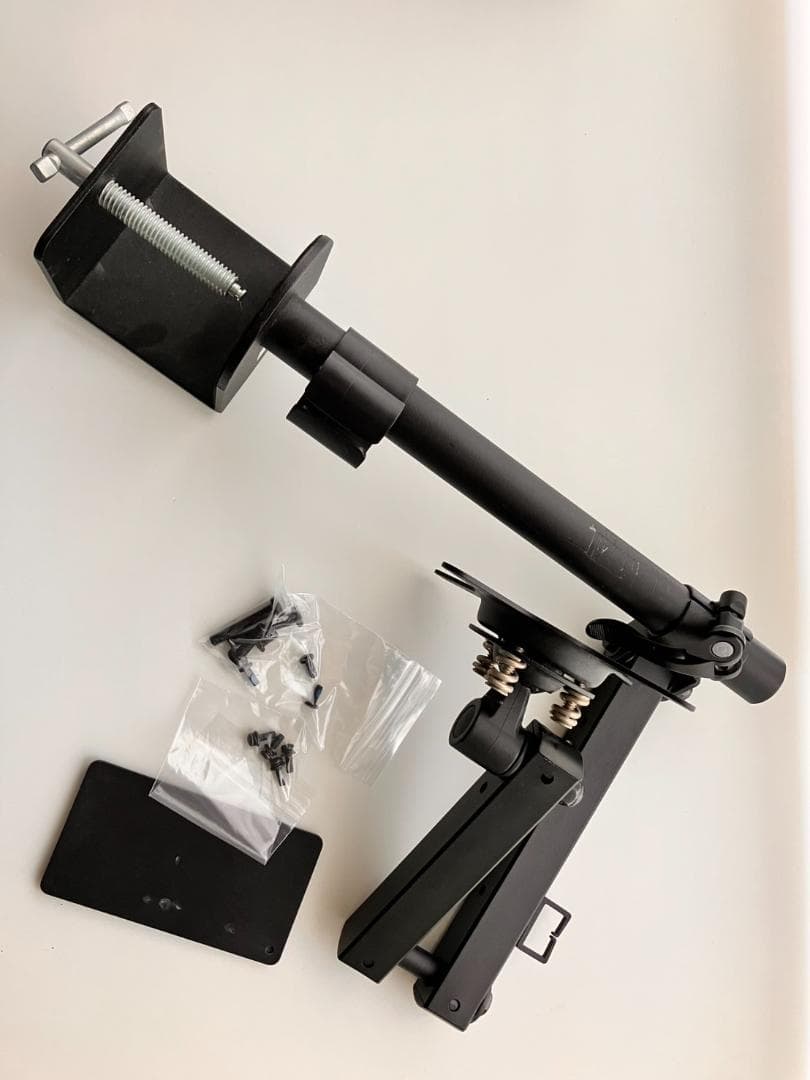 モニターアーム ブラック