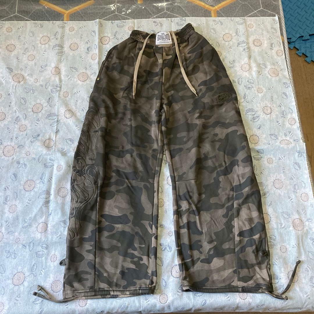 badblood 迷彩カーゴパンツ