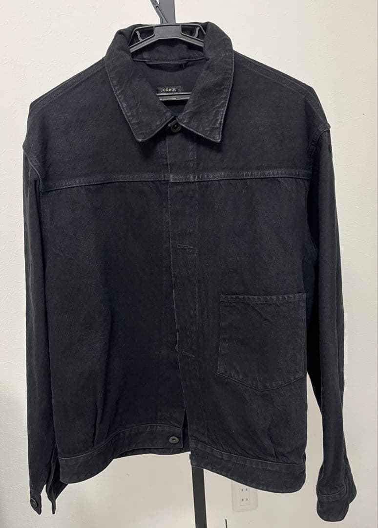 COMOLI デニムジャケット ブラック 2