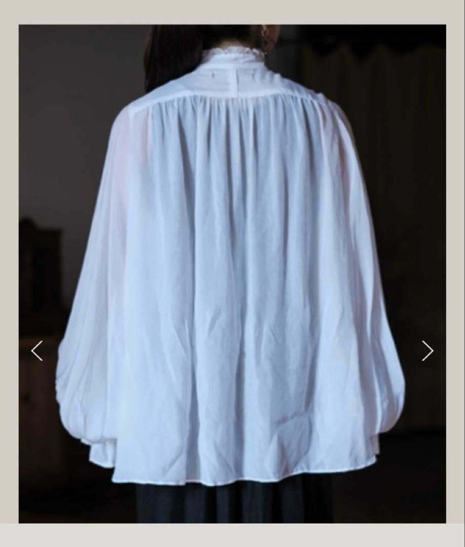 スズキタカユキ suzuki takayuki ビショップ スリーブ ブラウス