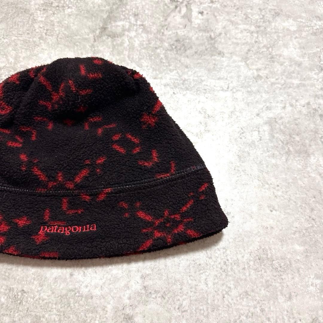 94年製 Patagonia パタゴニア フリースキャップ ビーニー ネイティブ