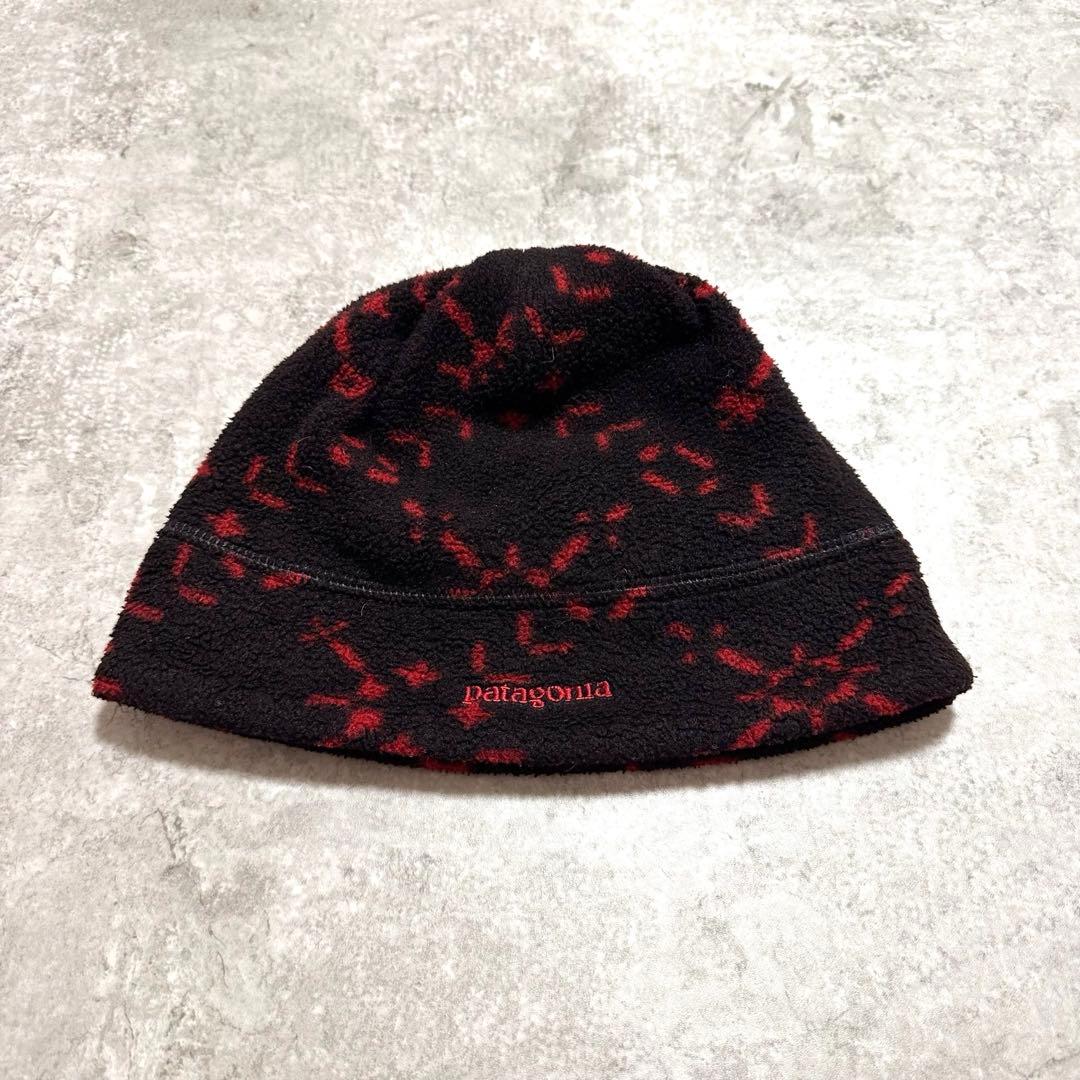 94年製 Patagonia パタゴニア フリースキャップ ビーニー ネイティブ