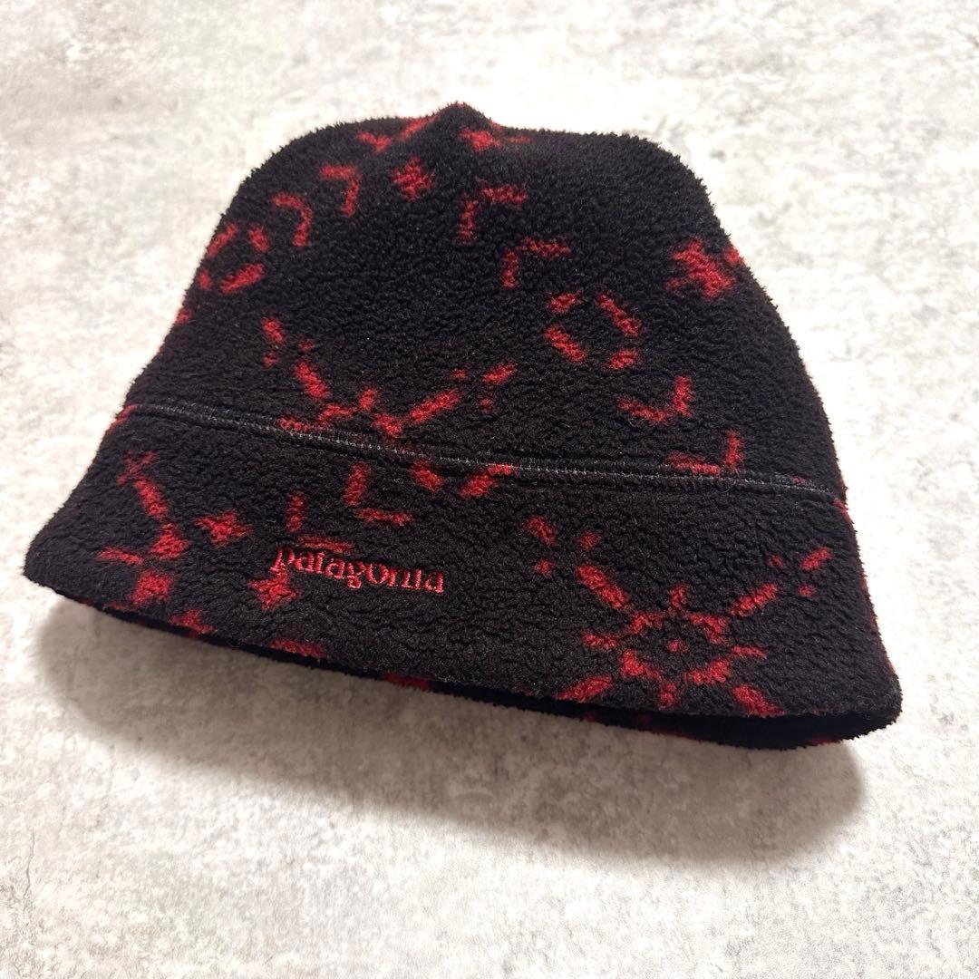 94年製 Patagonia パタゴニア フリースキャップ ビーニー ネイティブ