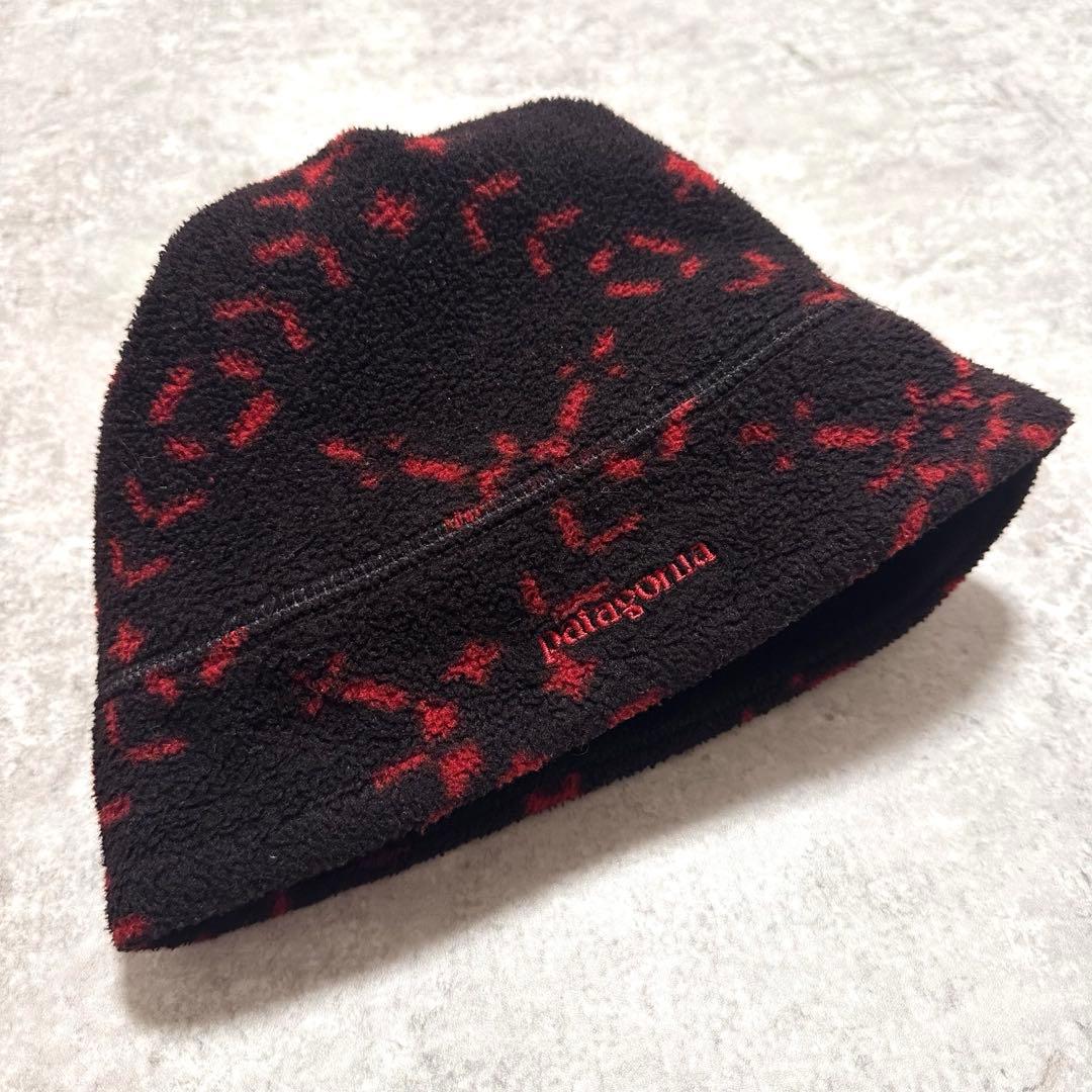 94年製 Patagonia パタゴニア フリースキャップ ビーニー ネイティブ