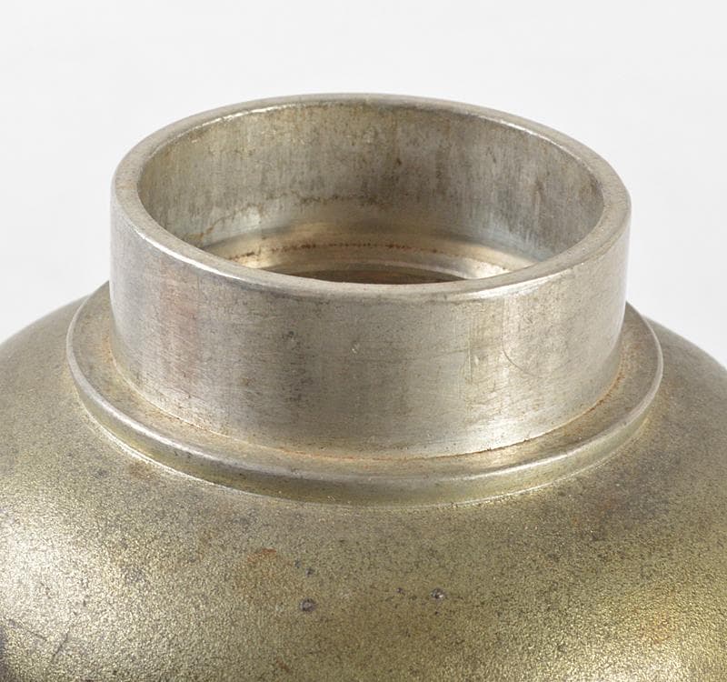 煎茶道具　古錫　茶壷　茶心壷　約472ｇ　M　R4680