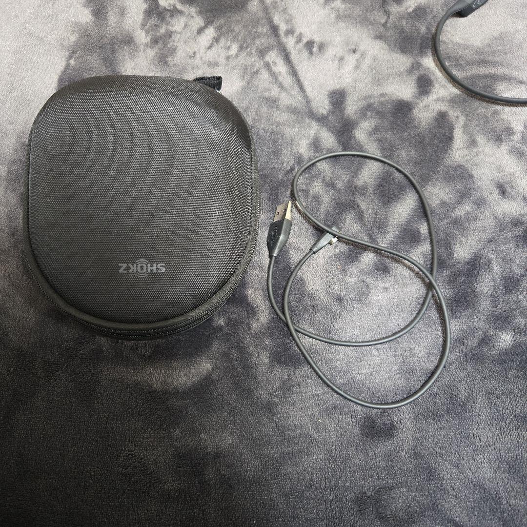 SHOKZ OPENRUN PRO 骨伝導イヤホン ワイヤレス グレー