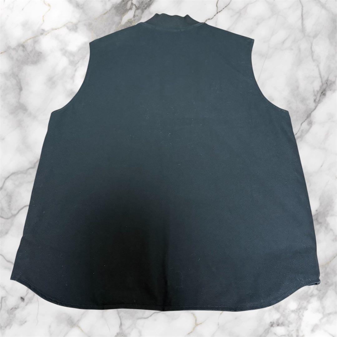 8*0様 Carhartt カーハート ダックベスト 黒 XL 未使用級 美品ワ