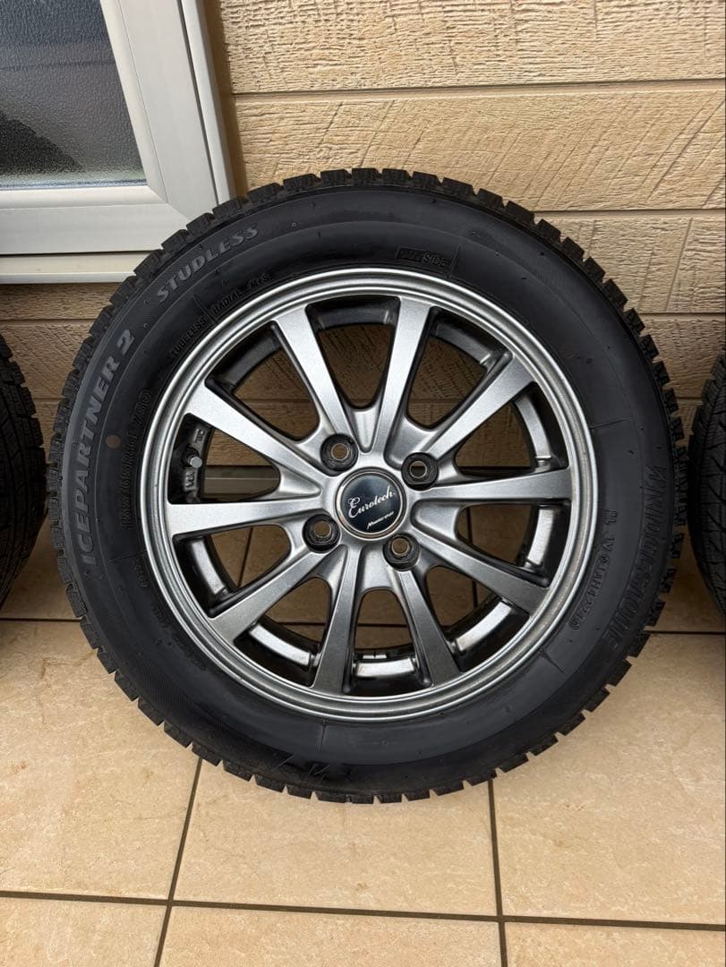 dchm55。 ブリヂストン スタッドレス タイヤ•ホイールセット 14