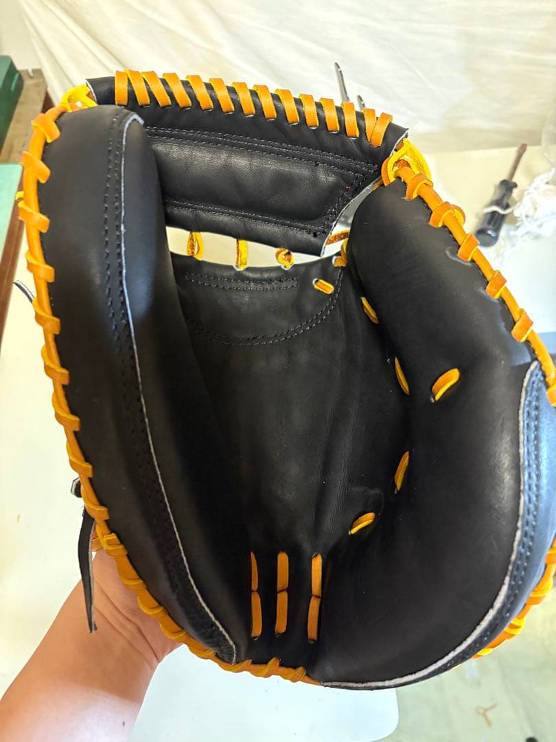 ZETTプロステータス軟式キャッチャーミット　リペア品