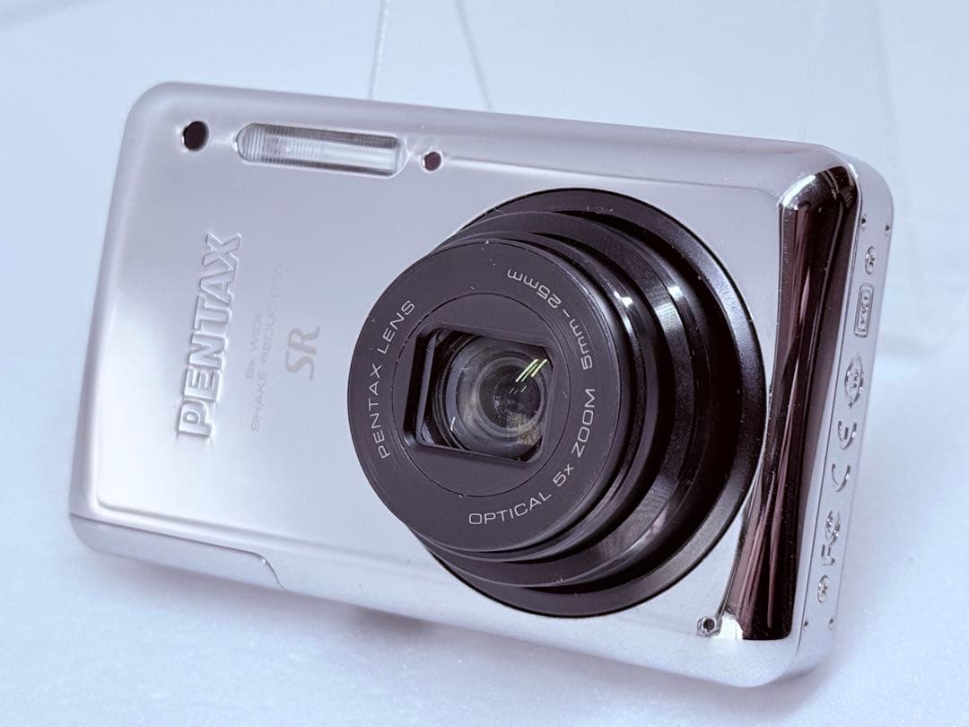 PENTAX Optio S1 シルバー 動作確認済 付属多 コンパクトデジカメ