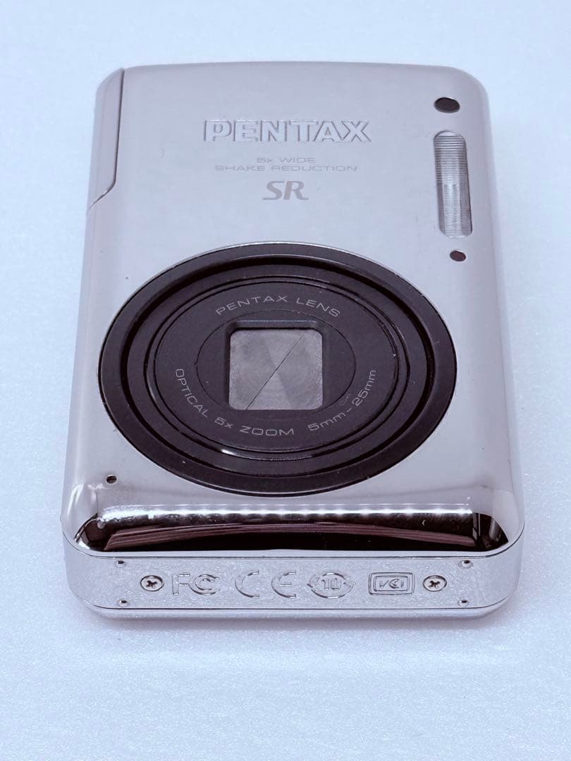PENTAX Optio S1 シルバー 動作確認済 付属多 コンパクトデジカメ