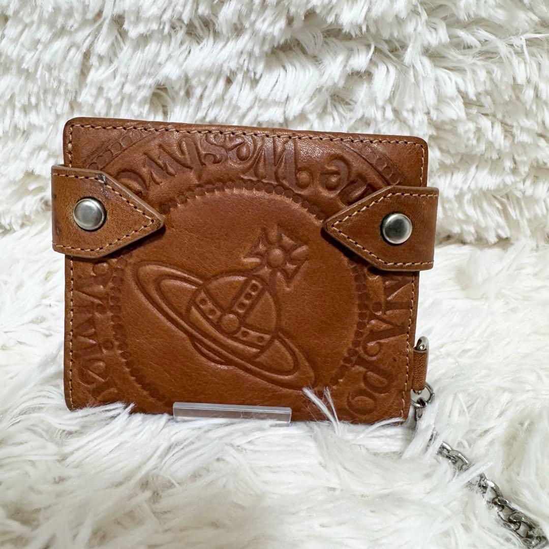 【廃盤希少品】ヴィヴィアンウエストウッド　バイカーチェーンウォレット