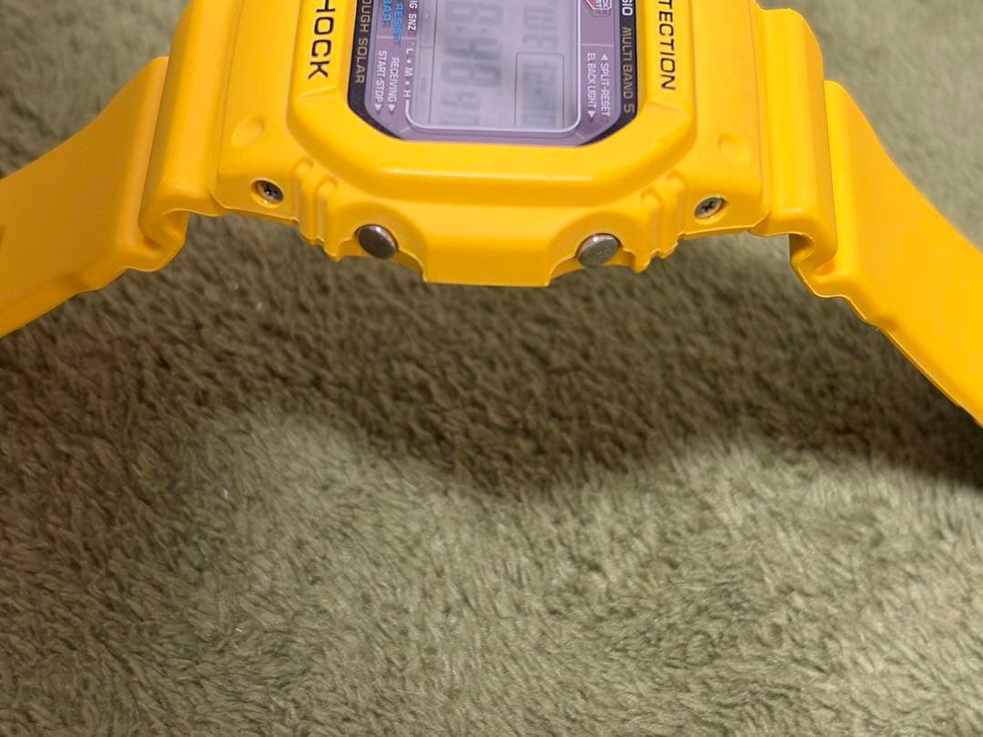 【12/25まで】G-SHOCK GW-M5600A イエロー腕時計