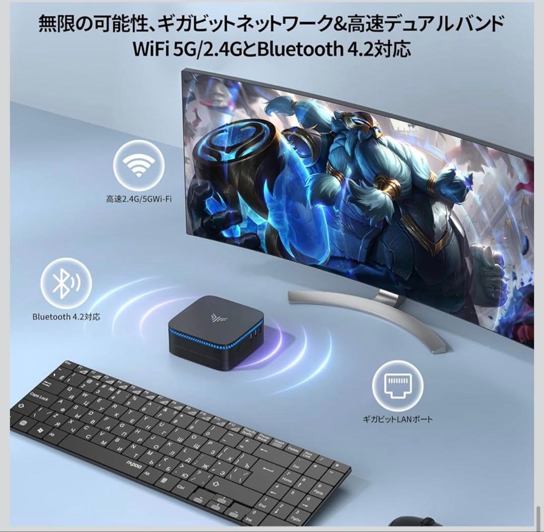 ミニPC NIPoGi Intel 12th Alder Lake n97 8G 256G