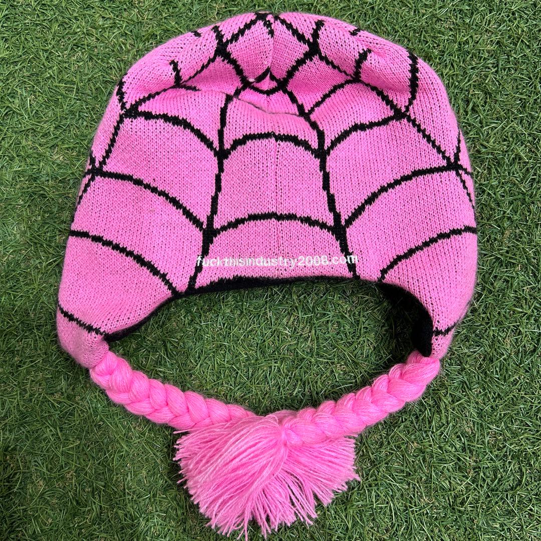 希少ftiスパイダービーニーピンク