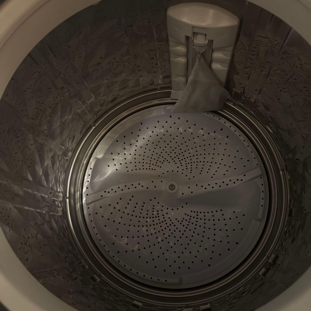 【3月末発送】SHARP 縦型洗濯機 ES-TX8E-W 本体