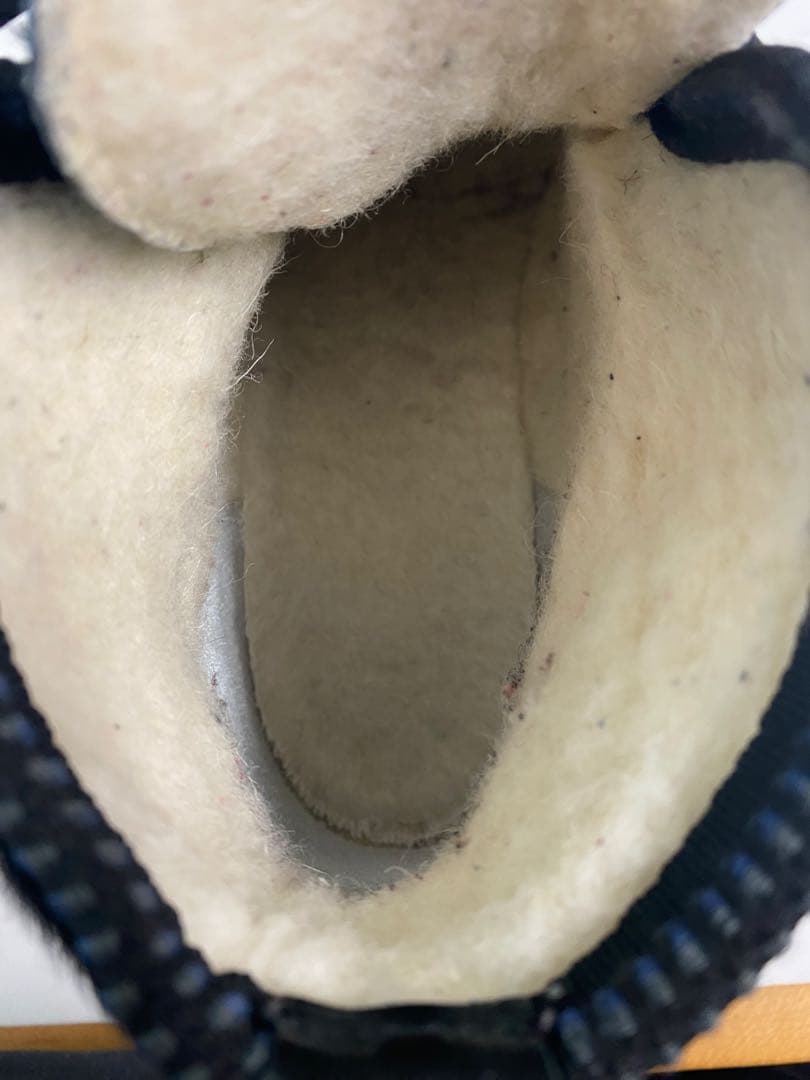 H:CEアイス イタリア スノーブーツ アザラシ 黒 スパイク