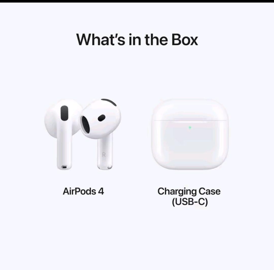 【アップル正規品】AirPods 4 ANC搭載モデル MXP93J/A
