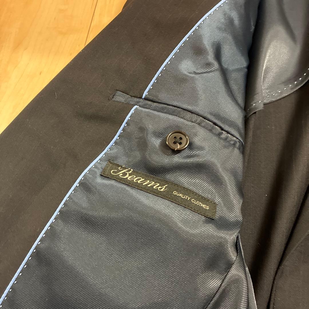 BEAMS スーツ / サイズ44 / ネイビーストライプ