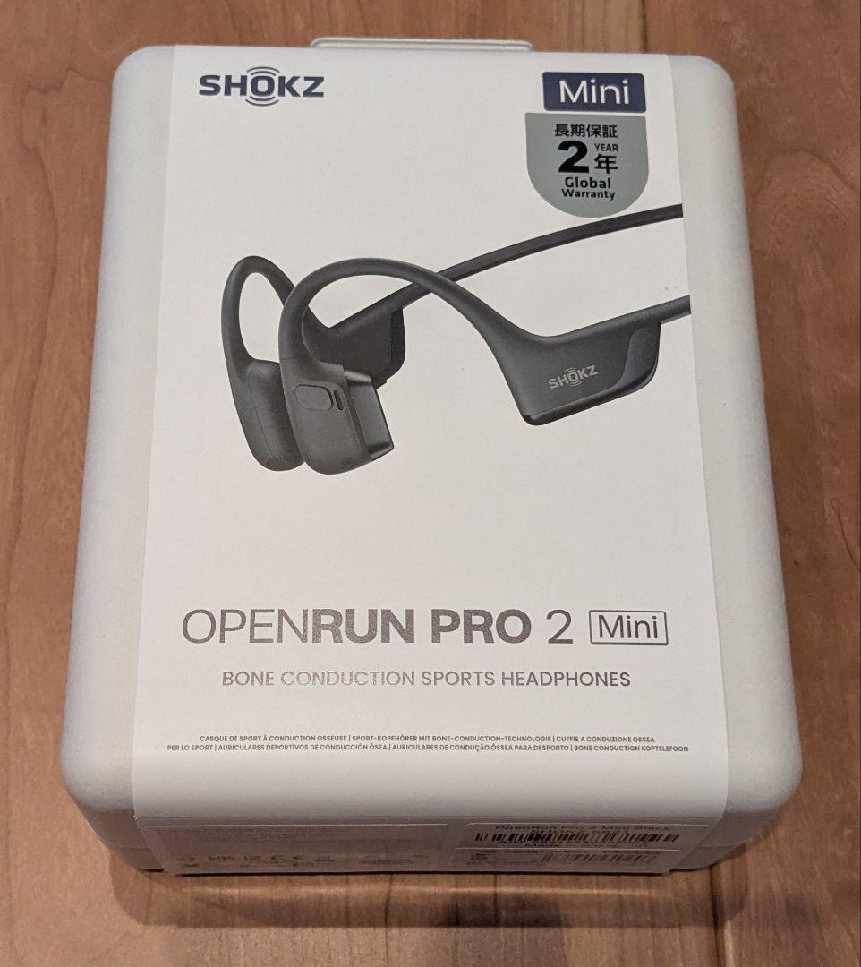 OpenRun Pro 2 Mini Black Shokz (ショックス) 黒