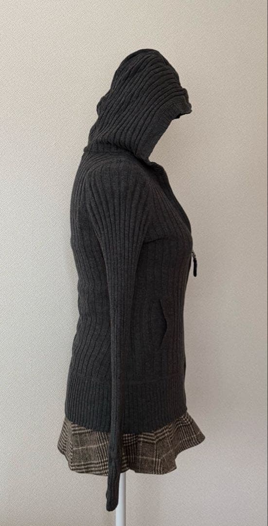 BURBERRY パーカー　y2k 平成ギャル　グランジ　ピチニット　コケット