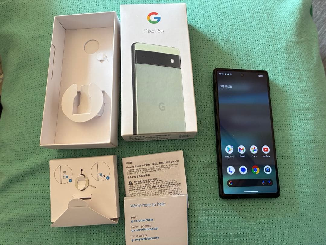 スマートフォン本体 Google pixel6a 128G