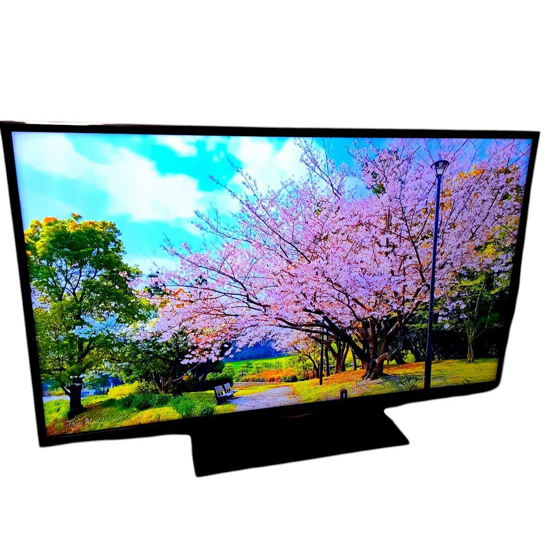 Hisense48インチ 大画面液晶テレビ スタンド・リモコン付き 鮮明綺麗