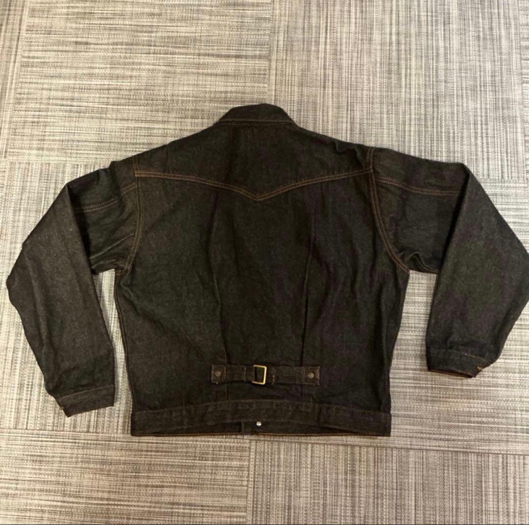 noen デニムジャケット ブラック Lサイズ