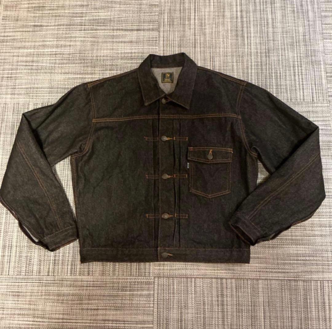 noen デニムジャケット ブラック Lサイズ