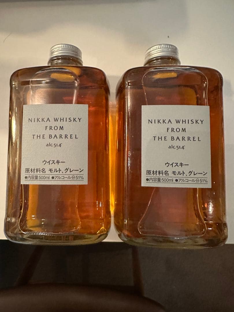 FROM THE BARREL 500ml 2本 + 白州180ml 7本