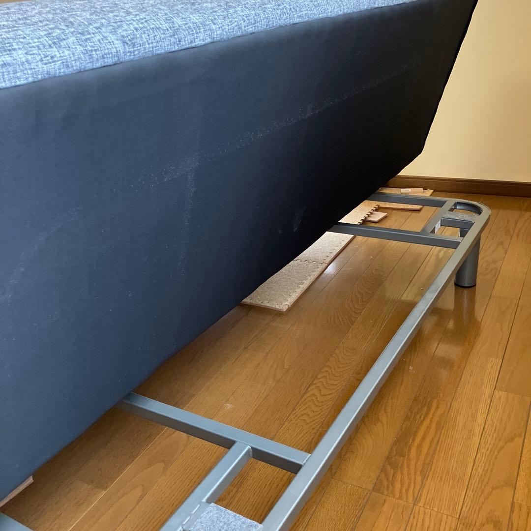 ニトリ　グレー ソファベッド　マークス　カバー2枚付き　ぴねお様