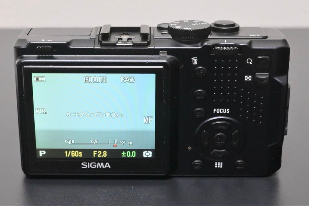 【良品】SIGMA DP2s（Foveonセンサー搭載コンデジ）作例あり
