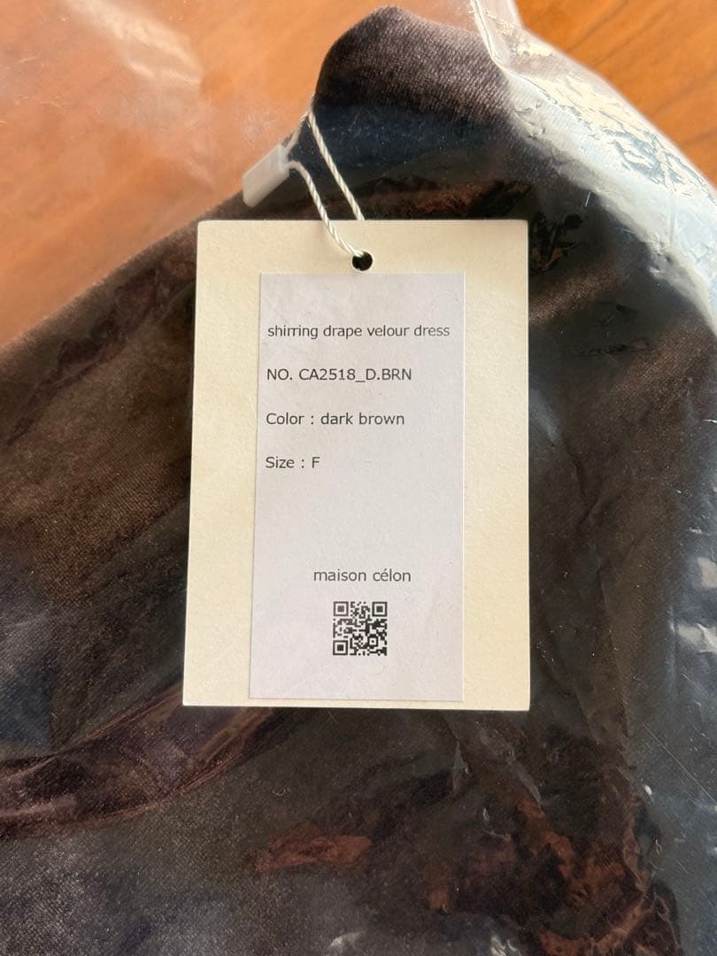 【新品タグ付】celon 新作ワンピース