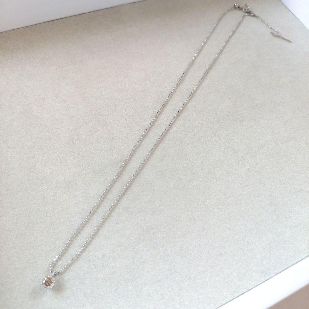 0.35ct ダイヤモンド プラチナ ネックレス