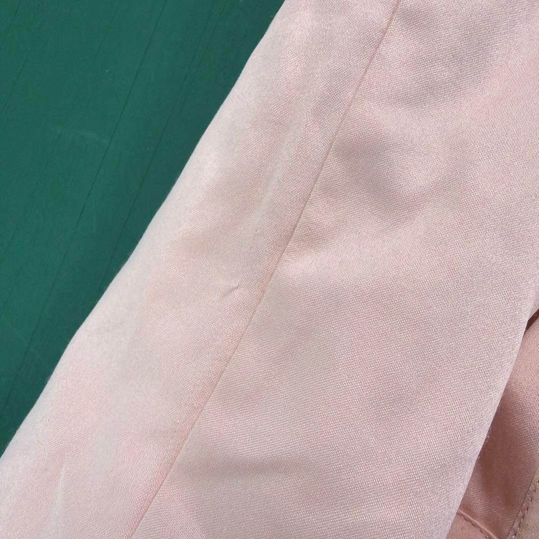 ステラマッカートニー花柄刺繍 ボンバージャケット ピンク